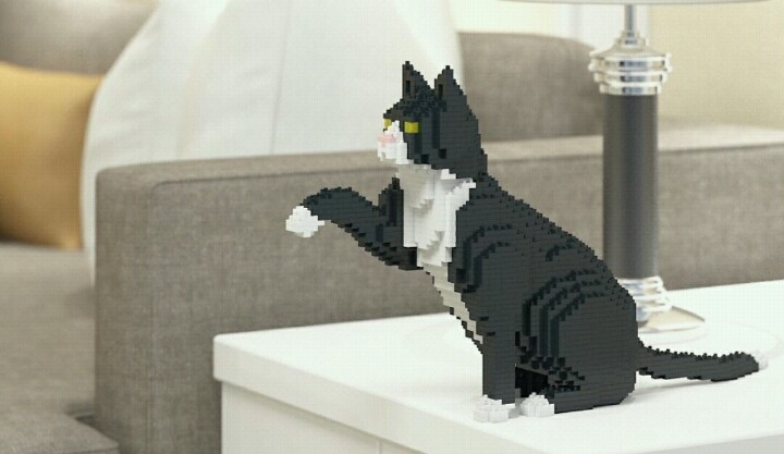 레고로 만든 냥냥이 | 인스티즈