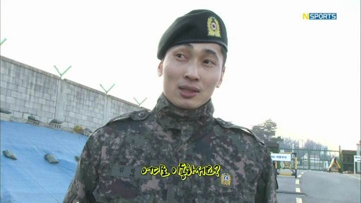 군대 갓 전역한 에이스의 모습을 담았던 방송.jpg | 인스티즈