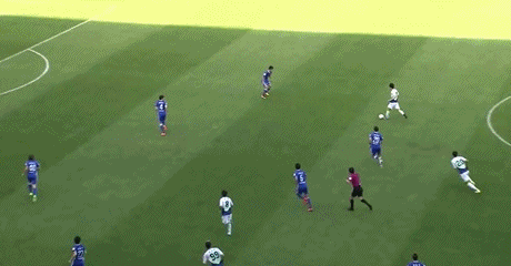 부상 후유증 따위 없었던 이재성 복귀전 하이라이트.gif (데이터주의) | 인스티즈