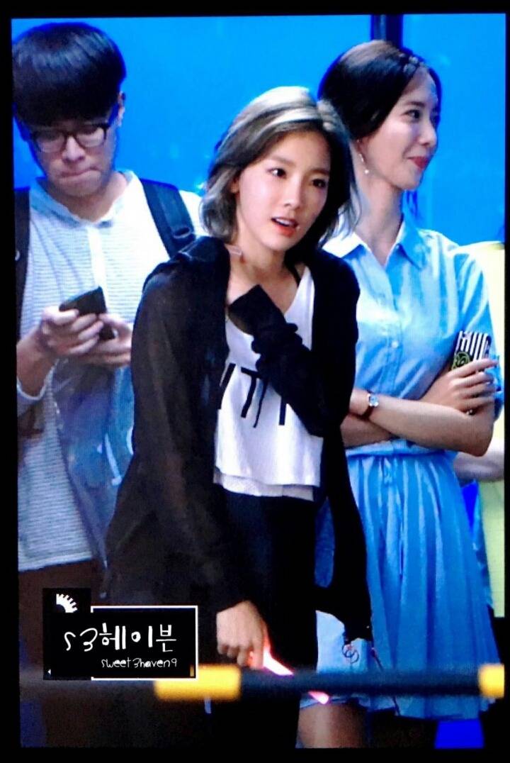 머리스타일 바꾼 오늘자 볼 빵빵 태연.jpg | 인스티즈