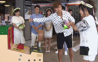 런닝맨 여자연예인 펀치대결.gif | 인스티즈