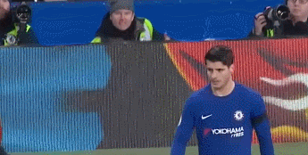 멍청한짓 하는 오늘자 모라타.gif | 인스티즈