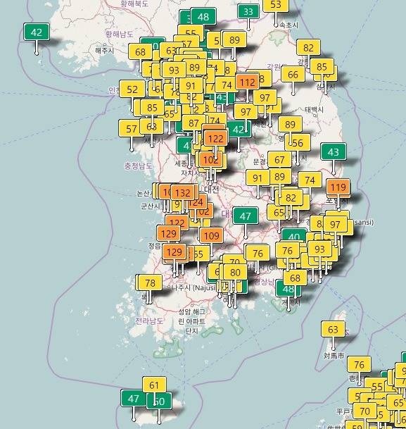 5월 14일 일요일 전국 미세먼지 예보 | 인스티즈