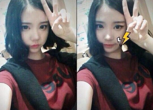 여자친구 은하 데뷔 전.jpg | 인스티즈