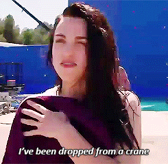 [쥬라기월드] 촬영하면서 배우가 엄청 힘들었을것 같은 비서씬 촬영장면.jpgif | 인스티즈