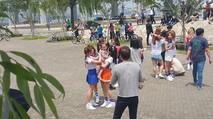 트와이스 뮤직뱅크 사전녹화 현장 | 인스티즈