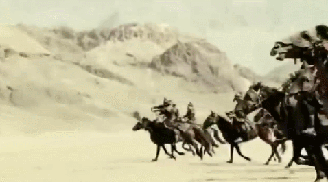 몽골의 기마부대 ㄷㄷ.gif | 인스티즈