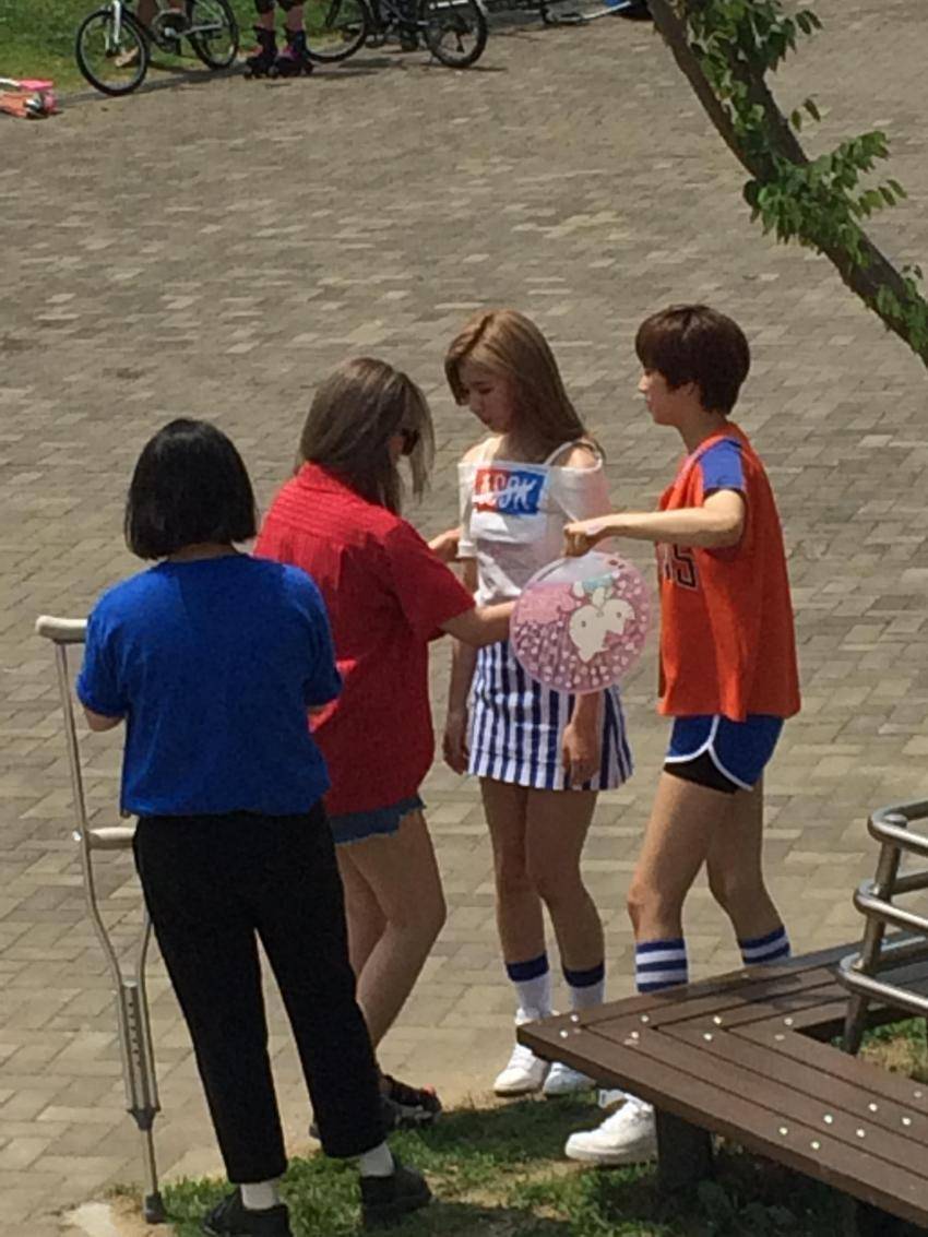 트와이스 뮤직뱅크 사전녹화 현장 | 인스티즈