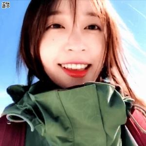 혼자 한라산 등산한 하니.gif | 인스티즈