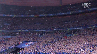 유로2016 8강 패배후 아이슬란드의 마지막 응원 | 인스티즈