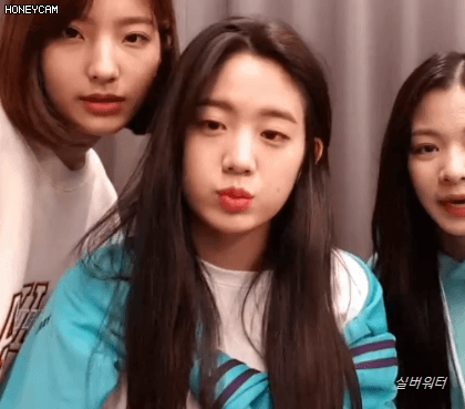 [프로미스나인] 웃는 게 이쁜 뀨리뀨리 짱뀨리~! 1일2규리!!(feat.롬쌔) | 인스티즈