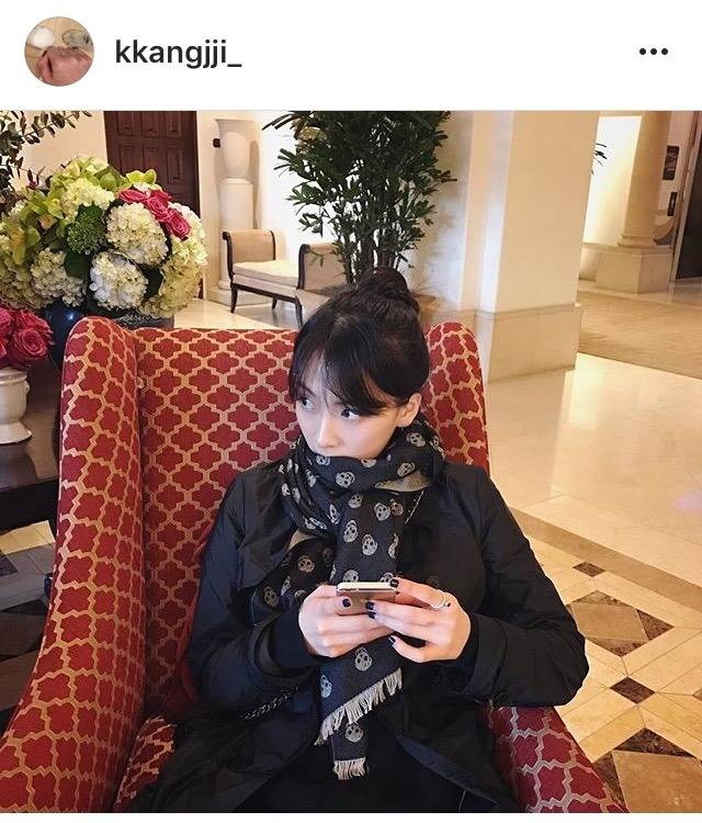 오늘자 강지영 | 인스티즈