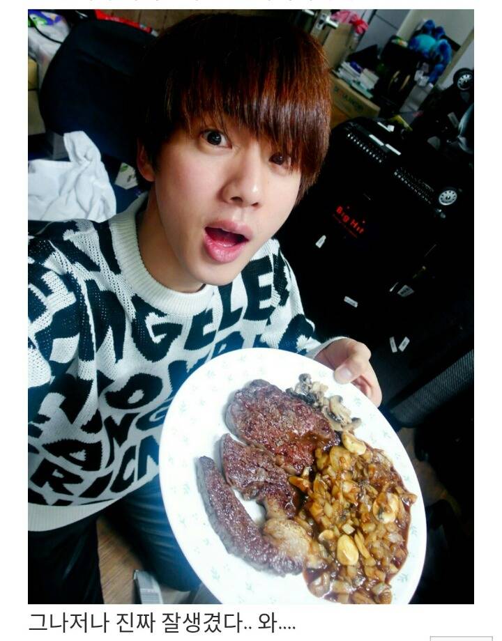 남자아이돌의 흔한 블로그 이용법 | 인스티즈