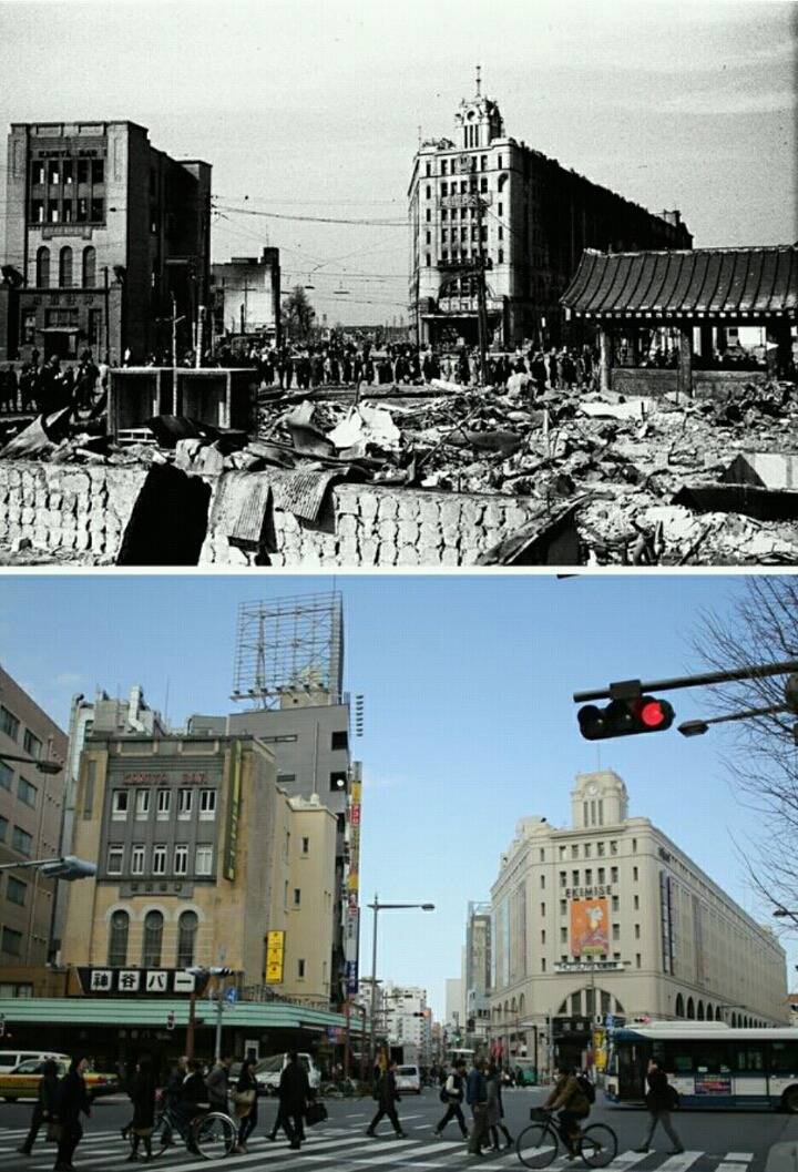 1945년 일본 도쿄 2015년 일본 도쿄 | 인스티즈