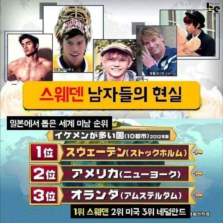 스웨덴 남자들의 현실 | 인스티즈