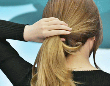 머리카락 색 변하는 슬기.gif | 인스티즈