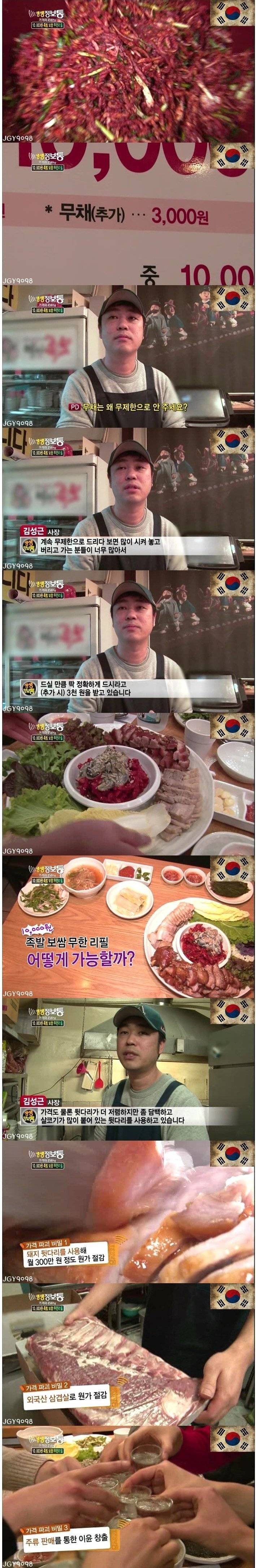 1인당 10,000원 족발&보쌈 무한리필 | 인스티즈