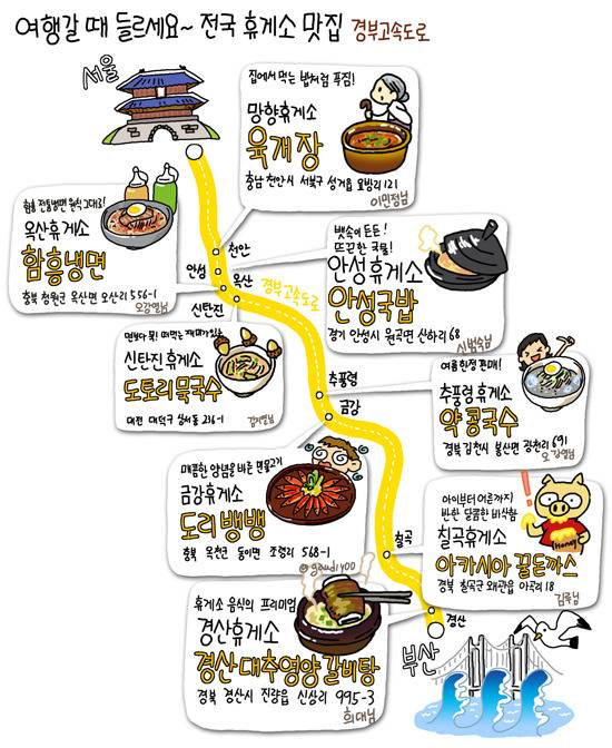 전국 고속도로 휴게소 맛집.jpg | 인스티즈
