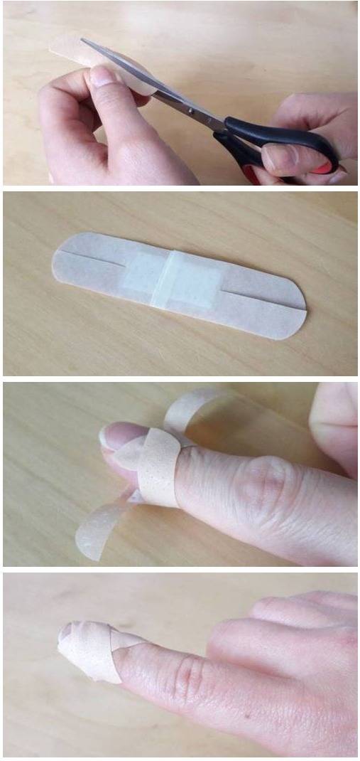 손가락에 대일밴드 붙이는 방법 | 인스티즈