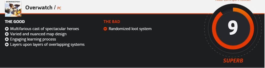 블리자드 신작 게임 오버워치 해외리뷰 평점 | 인스티즈