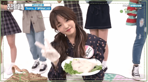 주간아이돌 MC 들을 현실 놀라게한 개인기.gif | 인스티즈