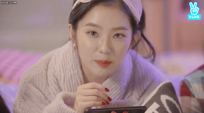 눕방하는 아이린의 이목구비.gif | 인스티즈