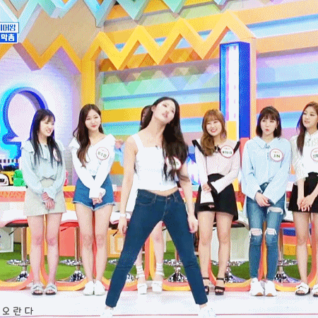 과함주의) 슈퍼tv 러블리즈 미주.gif | 인스티즈