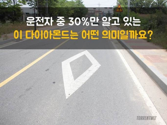 운전자 70％는 모르는 도로위 다이아몬드 | 인스티즈