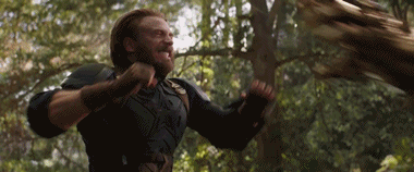 끝판왕 타노스를 상대하는 어벤저스 트리니티.gif | 인스티즈