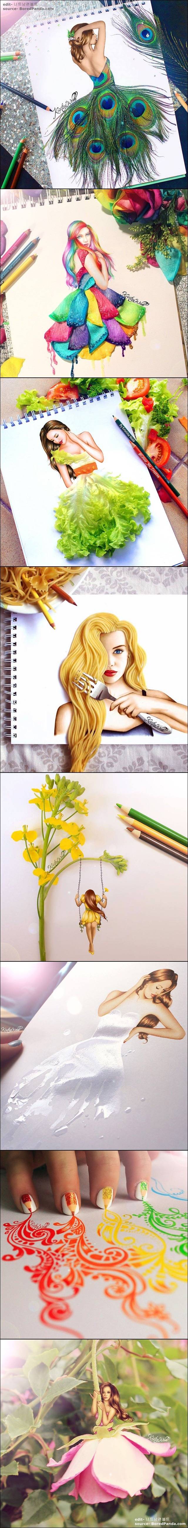 특이한 일러스트 | 인스티즈