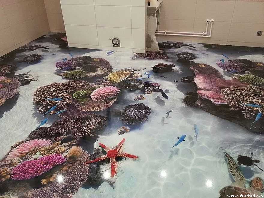 흔한 집안 바닥의 그림 | 인스티즈