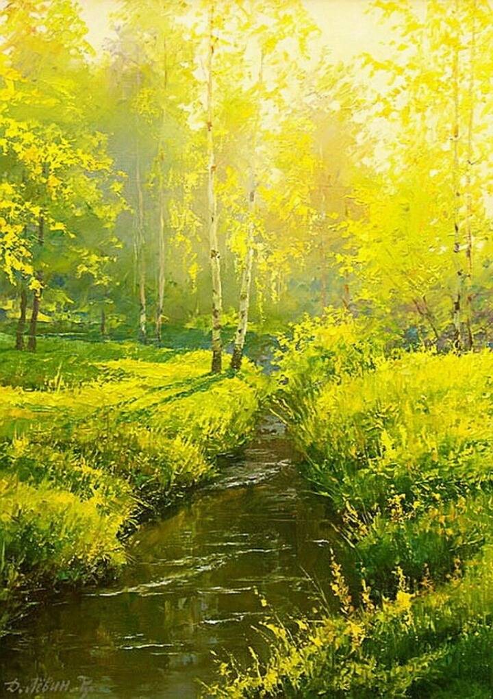 드미트리 레빈, 빛이 만들어내는 따뜻한 초록의 스펙트럼.jpg | 인스티즈