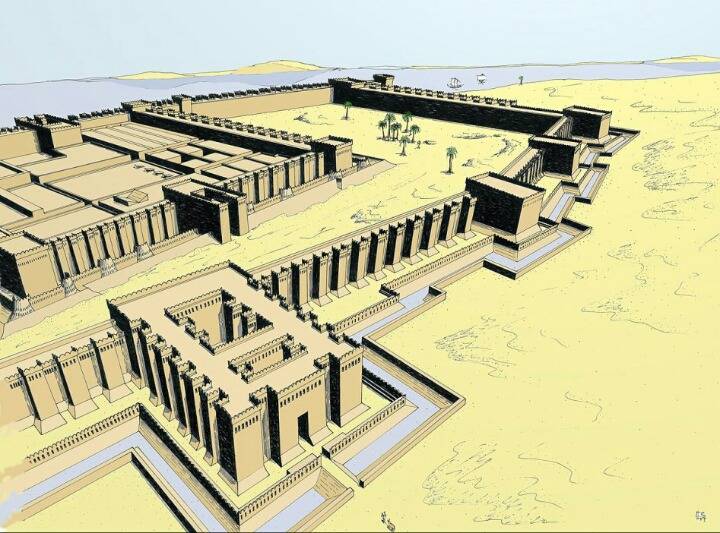 고대 이집트 건축술의 위엄.jpg | 인스티즈