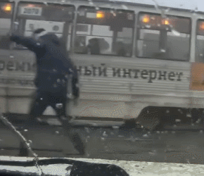 운전 시비 in 러시아 ......gif | 인스티즈