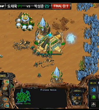 [스타1] 프로토스를 가장 잘 잡는 저그의 결승전 승부수.gif | 인스티즈