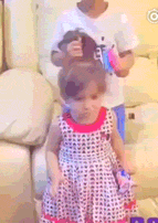 오빠의 여동생 머리 묶기 | 인스티즈