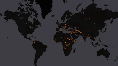 세계난민 이동 지도 | 인스티즈