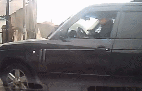 운전 시비 in 러시아 ......gif | 인스티즈