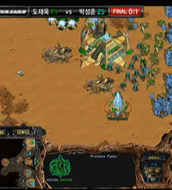 [스타1] 프로토스를 가장 잘 잡는 저그의 결승전 승부수.gif | 인스티즈