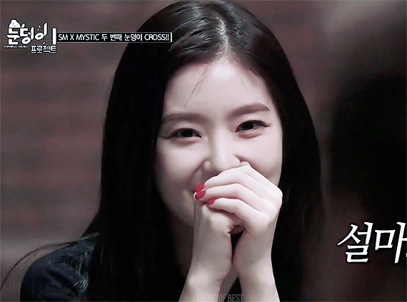 눈빛이 초롱초롱한 아이린.gif | 인스티즈