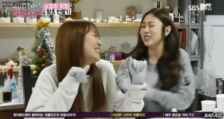 러블리즈 지수&수정.gif | 인스티즈