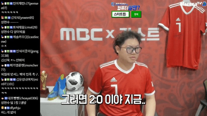 스웨덴 전 하프타임에 신태용 빙의한 감스트 | 인스티즈