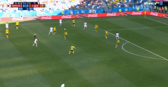 스웨덴전 한국 풀백 크로스 모음.GIF | 인스티즈