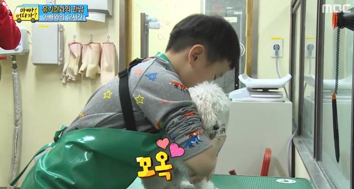 [아빠어디가] 유기견을 대하는 윤후의 태도 .jpg | 인스티즈