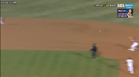 크보에서 가장 더러운 슬라이딩을 자랑하는 선수 | 인스티즈