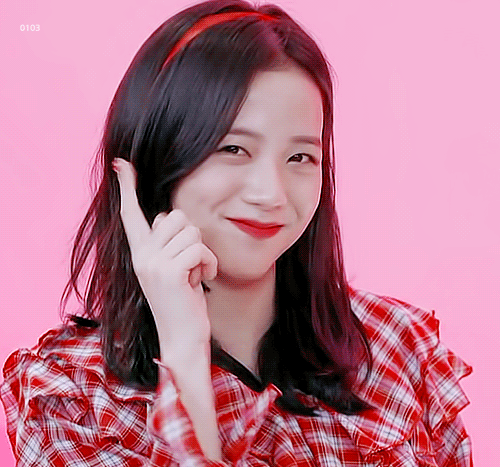 귀여운 블랙핑크 지수.gif | 인스티즈