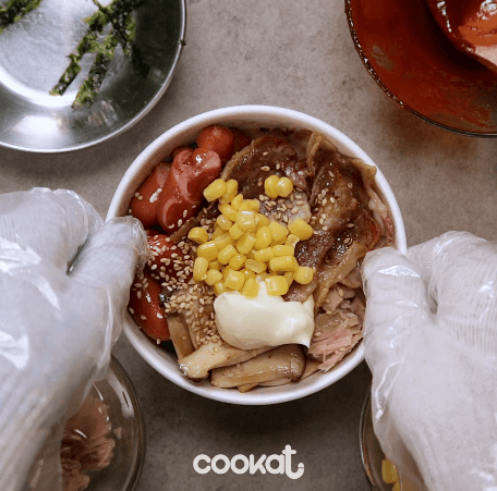 노량진컵밥 만드는과정.GIF | 인스티즈