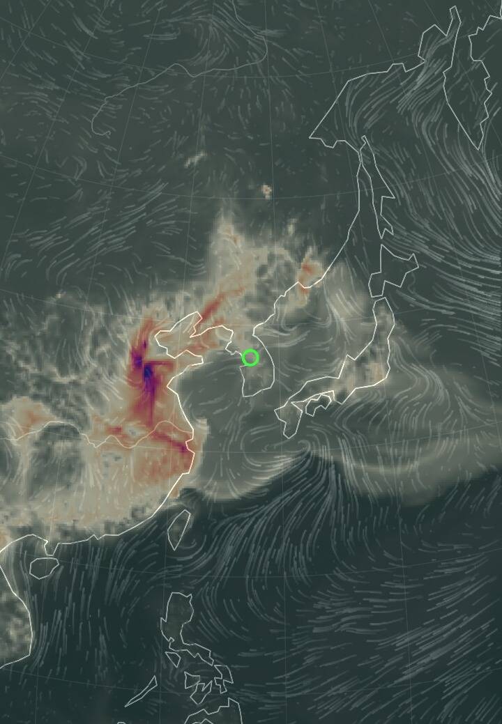 지구상에서 몇 안되는 미세먼지가 가장 심한 구역ㅎ | 인스티즈