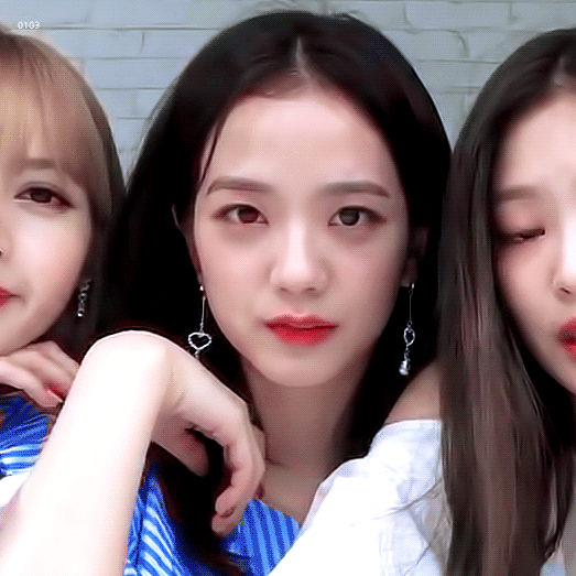 귀여운 블랙핑크 지수.gif | 인스티즈