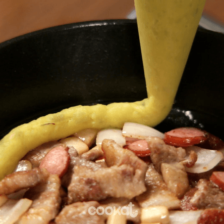 삼겹살피자 만드는 과정 | 인스티즈